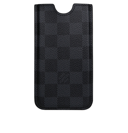Louis Vuitton Damier Graphite iPhone Case, front view